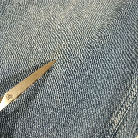 POPSUGAR Sz 18 Cropped Jeans Denim Capri Wide Leg 100% Cotton - Picture 6 of 10